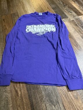 Port and Company Purple Intramural Champion Long-Sleeve Tee